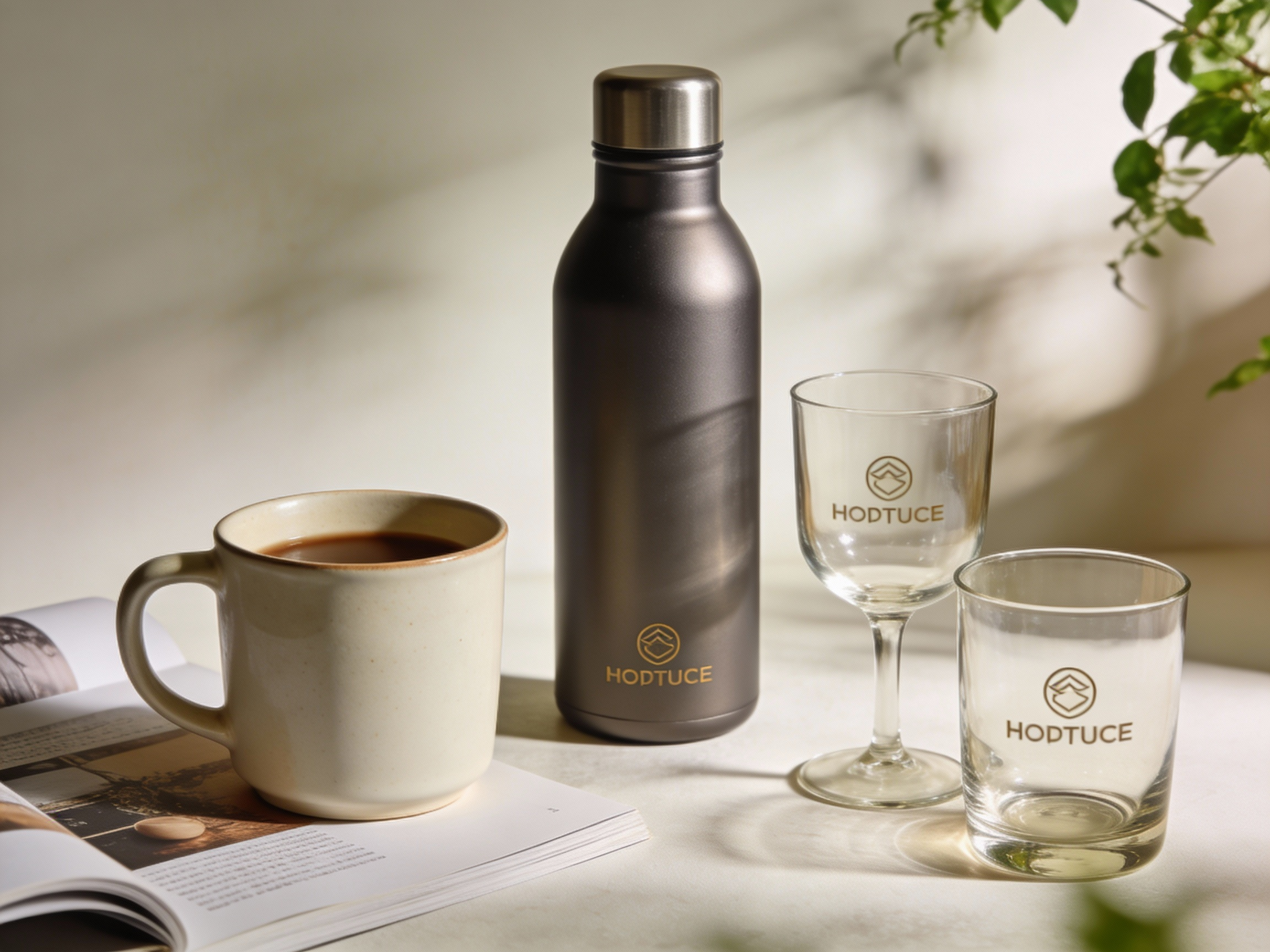 Tassen und Trinkware mit individuellem Branding